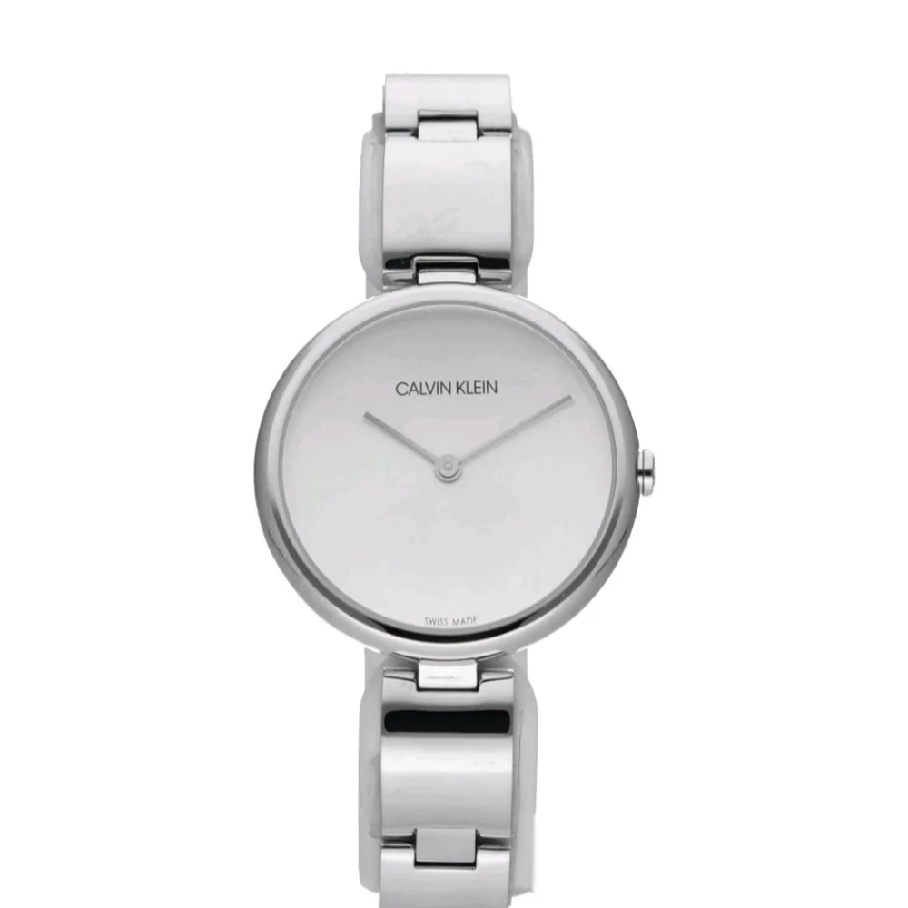 NWT Calvin Klein K9U23146 Stainless Steel Silver Dial Swiss Quartz Women's Watch - Picture 7 of 11